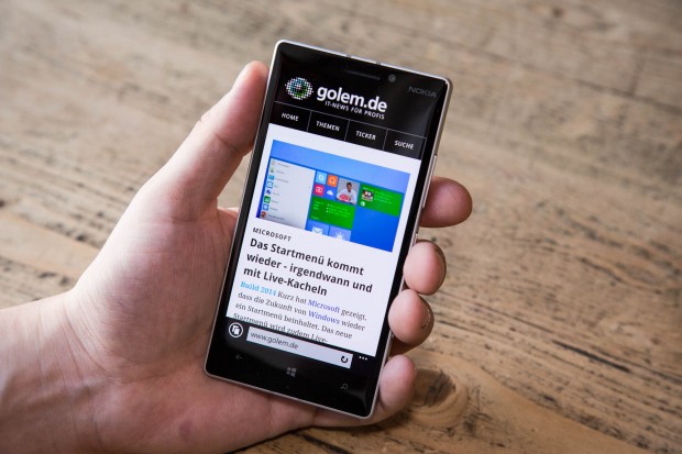 Nokias neues Lumia 930 (Bild: Fabian Hamacher/Golem.de)